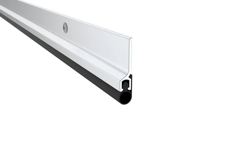 Pemko 303AV-36X84 Perimeter Gasketing 36" x 84", Mill Aluminum, Gray Eco-V Insert