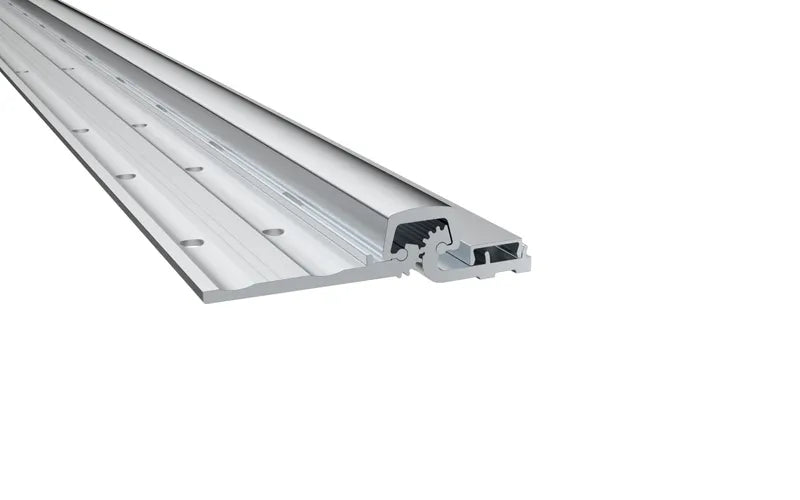 Pemko CFS83CP-HD1 83" Continuous Geared Hinge, Half Surface, HD Grade 1, Clear Anodized