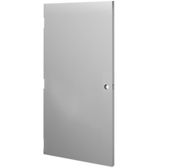 18GA  HM Door –  Single Flush Steel Door