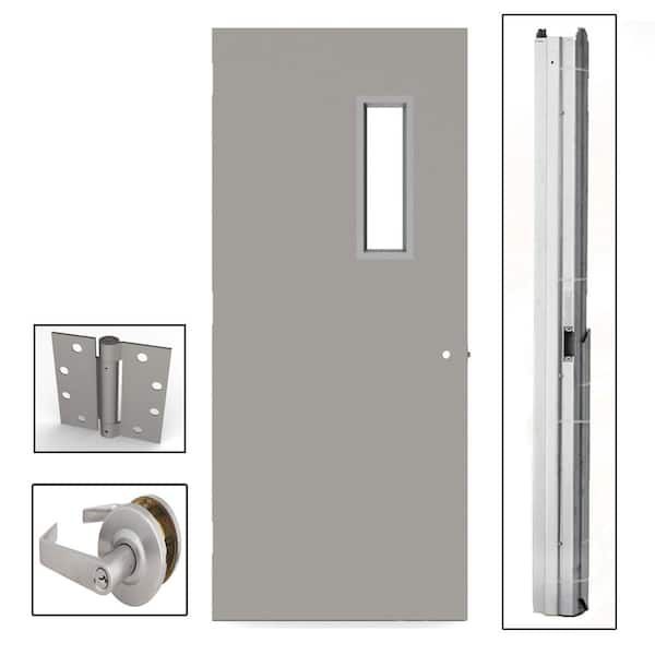 20GA HM Door – Single Flush Steel Door with Vision Lite | 6'-8" / 7'-0" | 1-3/4"
